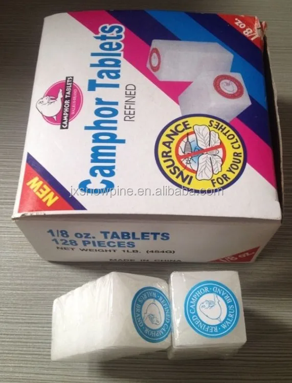 
natural type pest control Disposable, Eco-Friendly, Stocked smokeless camphor block 1/8OZ camphor block 454g camphor block 