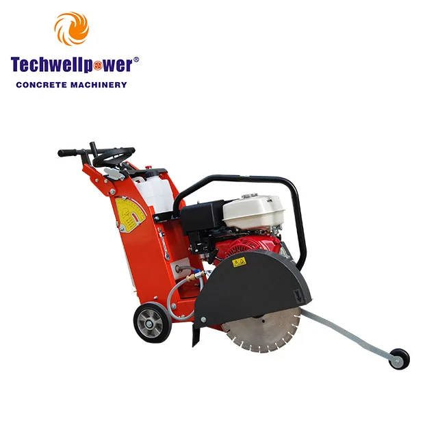 Walk Behind Wall Groove Road Cutting Robin Machine Concrete Saw Cutter