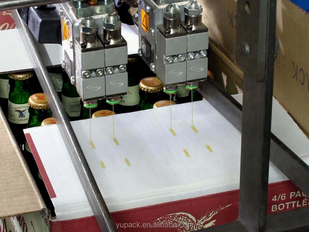 YUPACK FXJ-AT5050 automatic hot melt glue carton box sealer