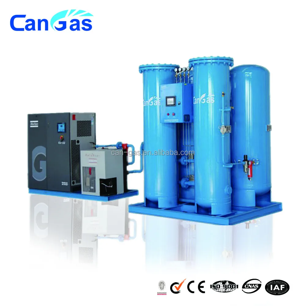 High purity 98% 99% 99.5% oxygen generator for hospital