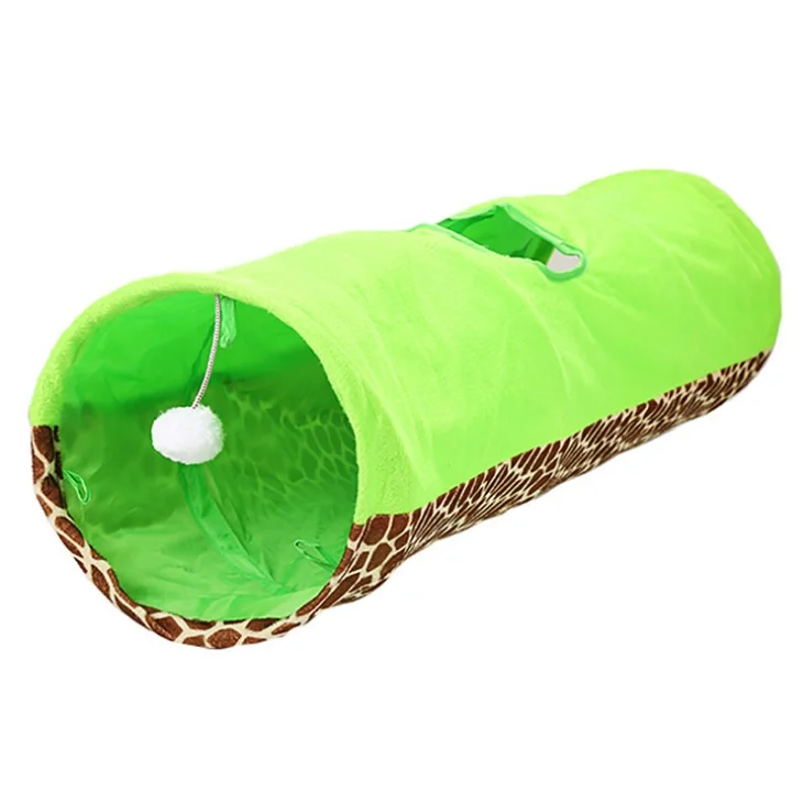 New arrival plush fabric wholesale cat toy tunnel