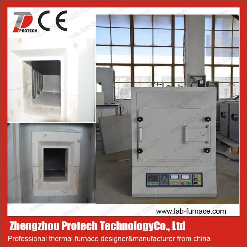 atmosphere vacuum argon muffle furnace with Nitrogen Argon and other inert gases