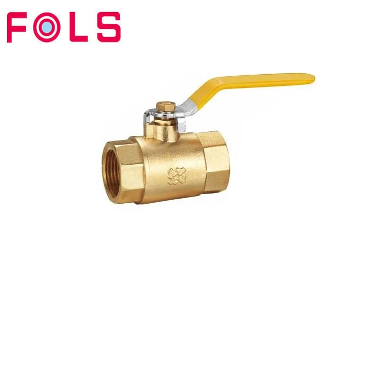 Высококачественный латунный шаровой кран с ручной резьбой длиной 2 дюйма