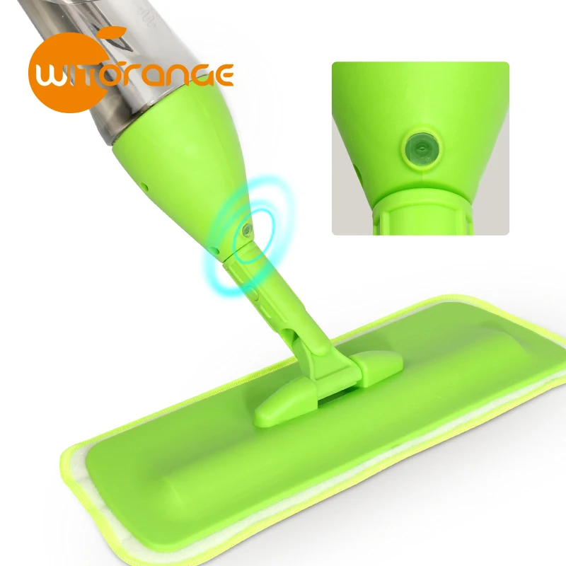Witorange Factory direct cheap magic microfiber 360 lightweight hidden water tank healthy spray mop steam cleaner flat mop