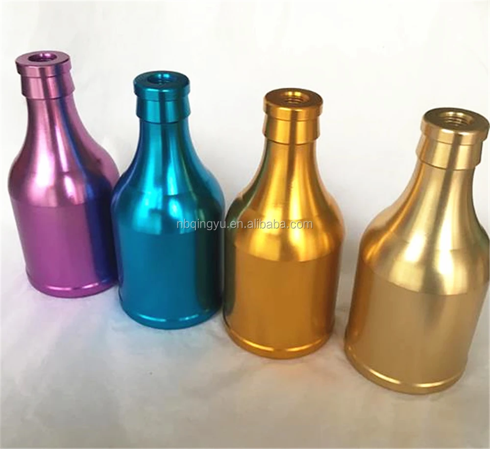 New Bottle Shape DIY Pendant Light Kit with Colored Fabric Wire Cord