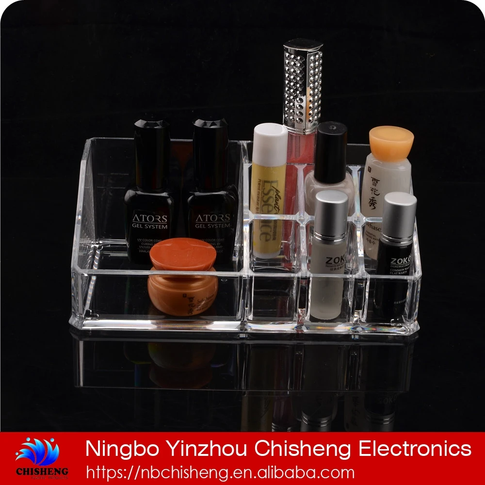 Latest style Acrylic makeup organizer,acrylic cosmetic display