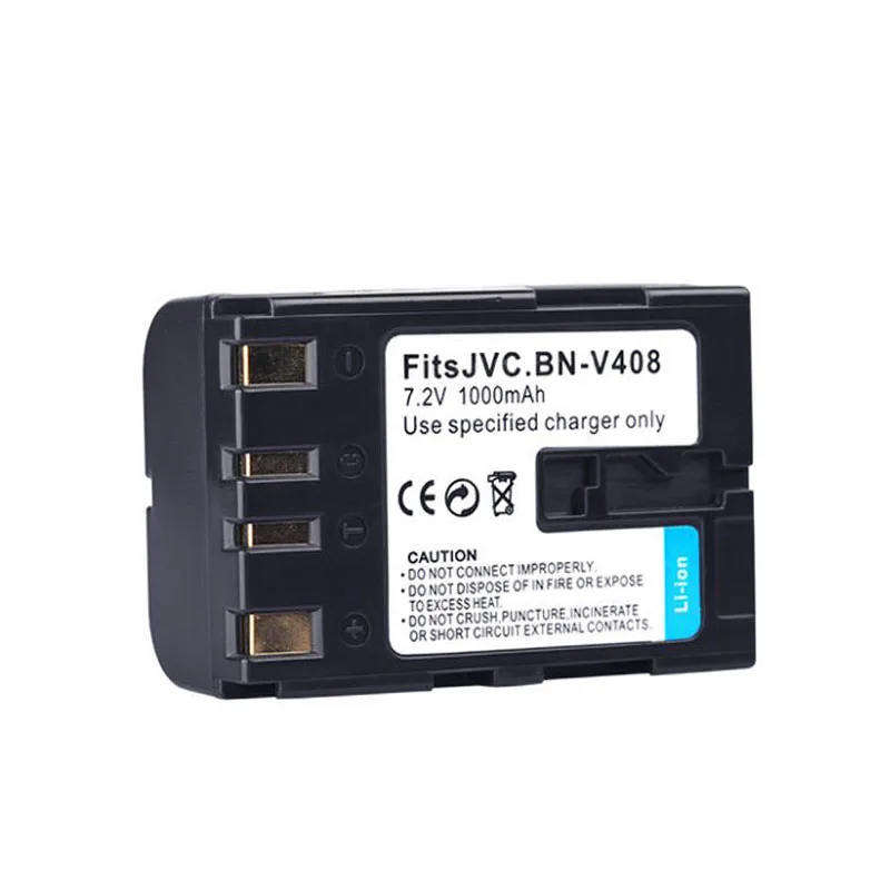 BN-V428U Replacement Li-Ion Camcorder Battery BN-V408U BN-V416U