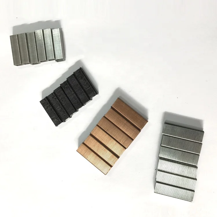 6/4(21/14, No.11, No.25, No.48) staples with black color