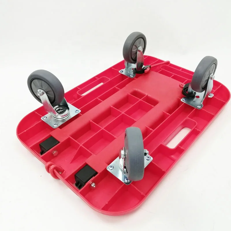 Складной тележки для тяжелых условий эксплуатации 440lbs 200 кг платформенная Тележка ручная тележка портативная складывающаяся ручка-держатель для тележки для аэропорта