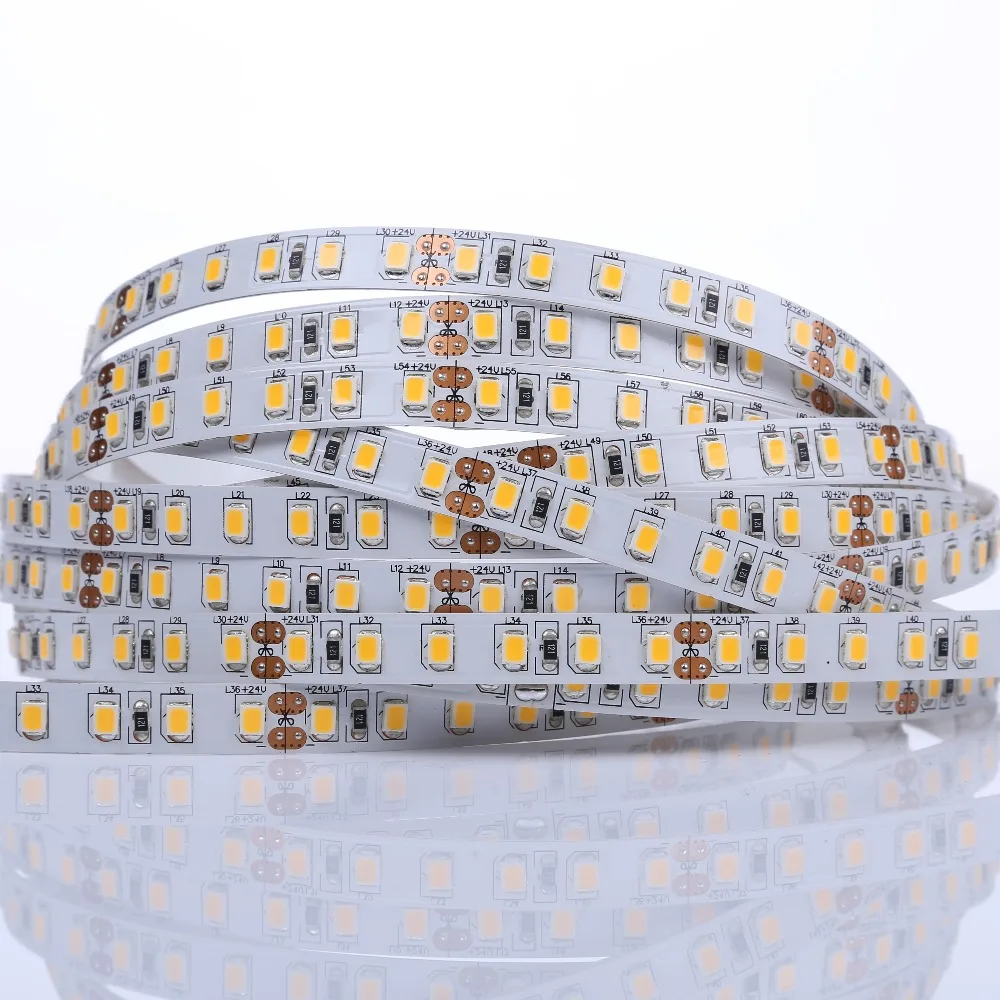 Shenzhen Suppliers 24 Volt 120 Leds IP65 PU Waterproof Linear Light SMD 2835 LED Strips With CE & ROHS