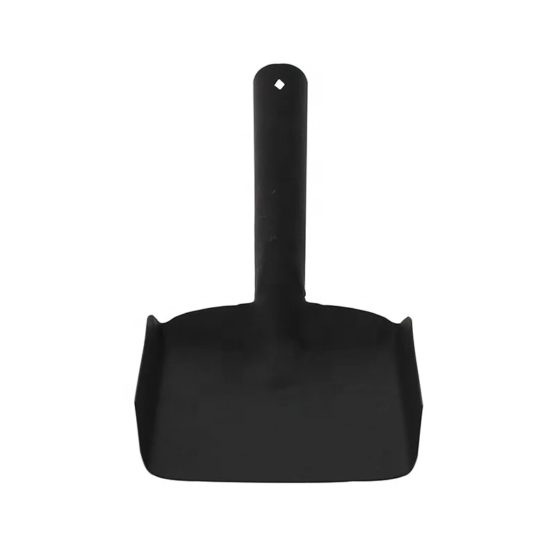Matte finish Powder coated black Fireplace Shovel  Ash Shovel or Coal Shovel