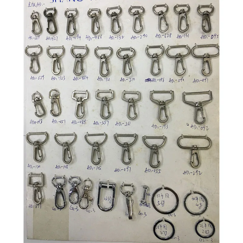 yiwu market lobster swivel clasps clips bag key ring hook findings keychain