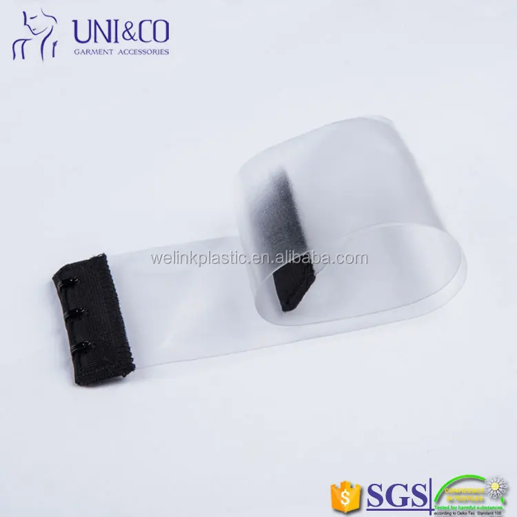 Customized Packaging TPU Elastic Bra Thick Transparent Bra Clear Back Strap