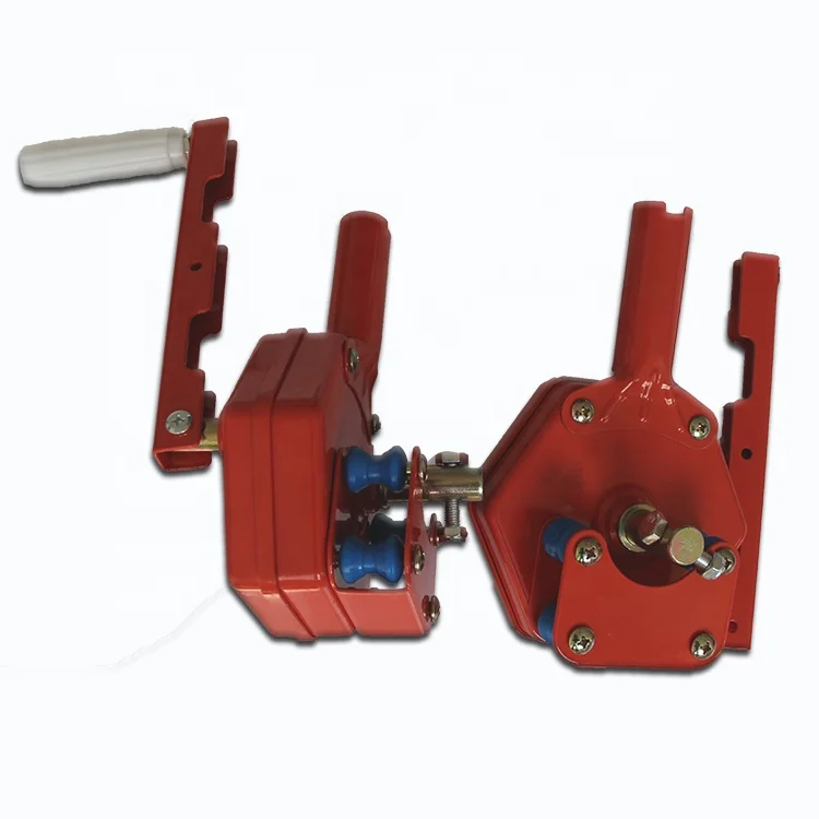 greenhouse film rolling up manual hand winch , agriculture greenhouse film roller