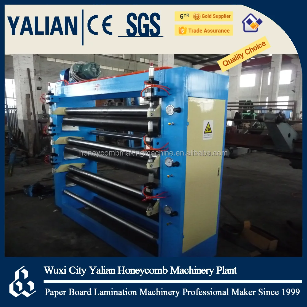 2019 High Quality Luxurious Paper Flat Board Lamination Production Line