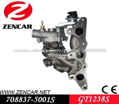 GT1238S для смарт-турбо 0 6 (MC01) YH двигателя M160R3 3 цил 708837-5001S/1600960499/A1600960499/Q0006314V001000000/0006314V0010