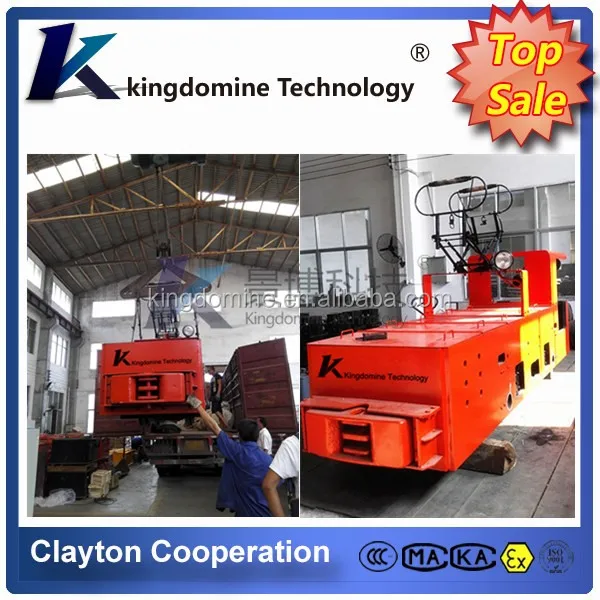 7t underground mining electric trolley locomotive, electric locomotive with good price