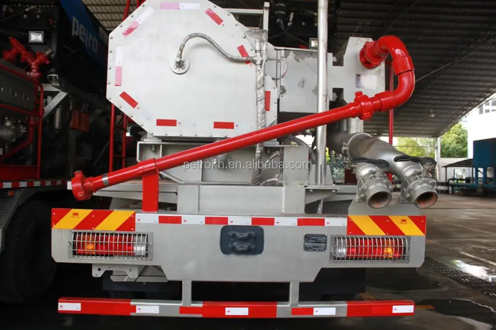 2800 frac truck for API crude oil cracking dehydrogenation development well drilling exploratory well extraction