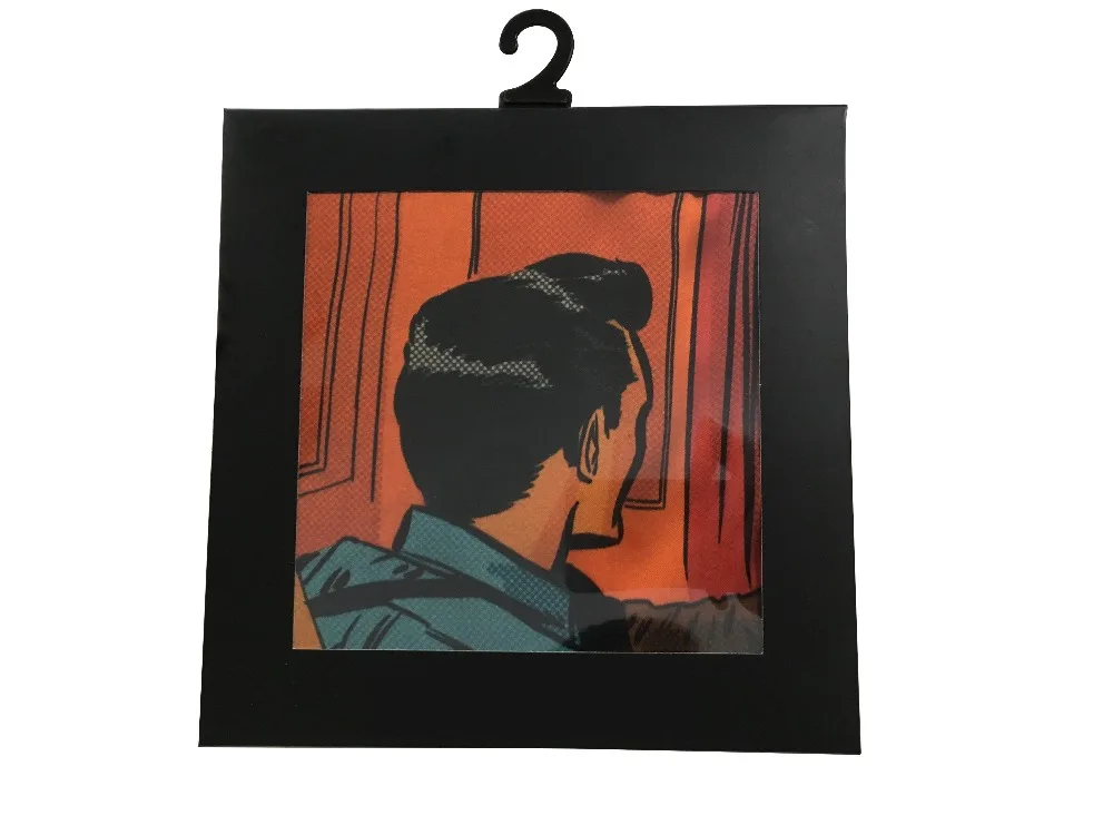 Custom paisley mens handkerchief polyester pocket square