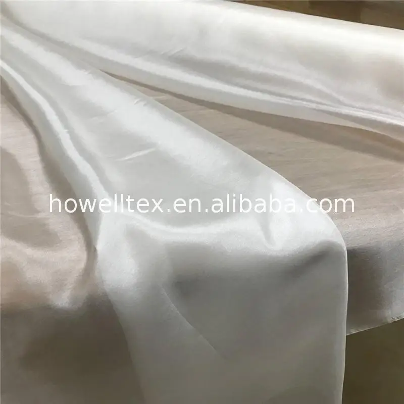 IN STOCK Habotai  Pongee 4.5mm 6mm scarf plain white silk for diy painting scarves hot sale