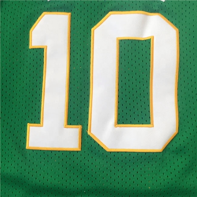 Drop Shipping #10 Oklahoma High School Retro customized jerseys College basketball Jersey