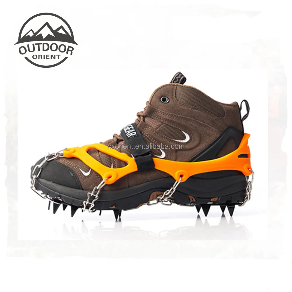Non-slip Ice Snow Climbing Anti-Slip Shoe Covers Spike Cleats Crampons