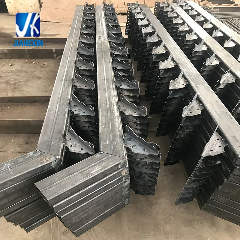 custom welded exterior metal stairs