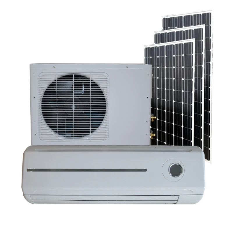 12000btu 100% солнечный кондиционер 12 В dc инвертор на солнечной энергии центральный для