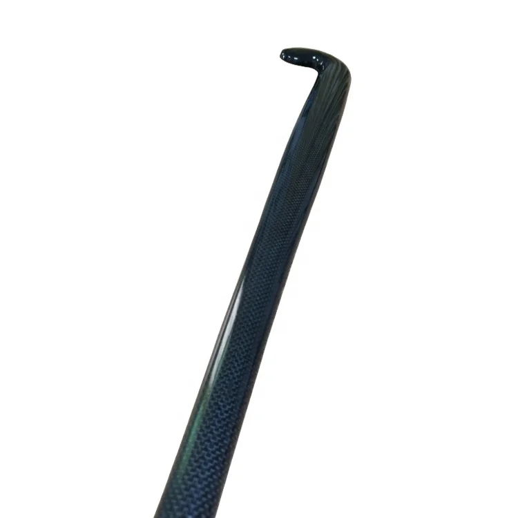 High quality and top grade low bow carbon fiber field hockey stick with 3K 12K 18K appearance