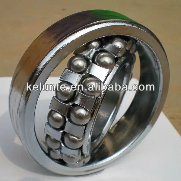 Alibaba website nylon steel brass cage self-alignment ball bearing 2208
