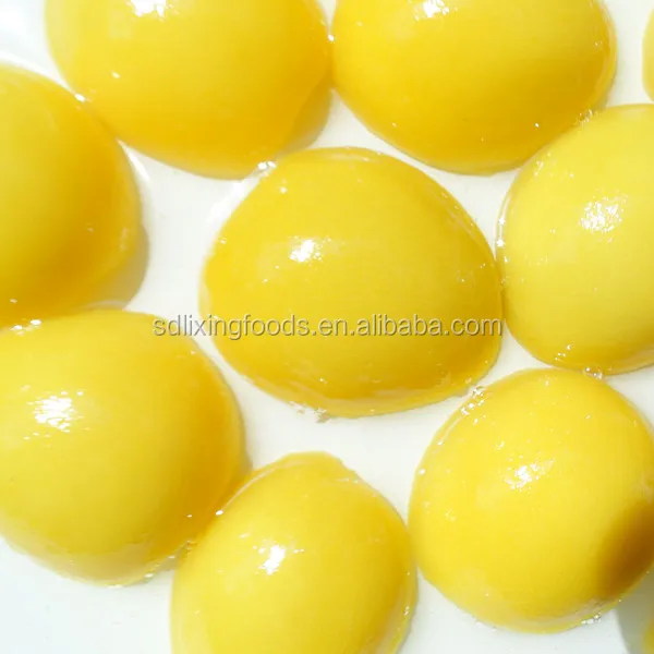 Недорогие консервированные желтые персиковые половинки хорошего качества