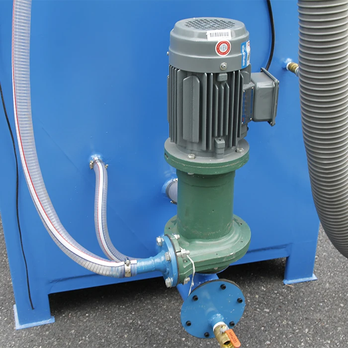 KF-1010W Stainless Steel Wet Sandblasting Cabinet