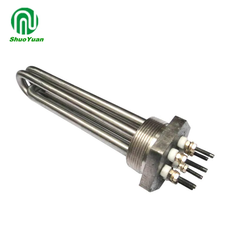 Погружной трубчатый нагревательный элемент из нержавеющей стали для масла/воды