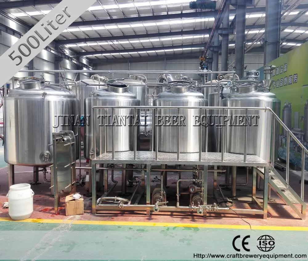 Tiantai 500L craft electric heating method microbrewry for sale canada