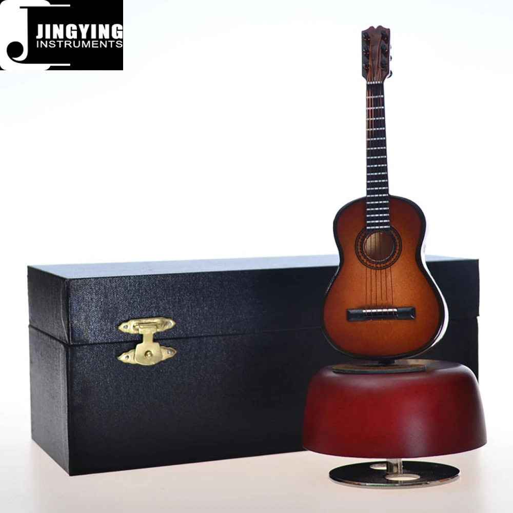 Wholesale Music Box Series, Mini Musical Instruments Model with Rotating Music Box