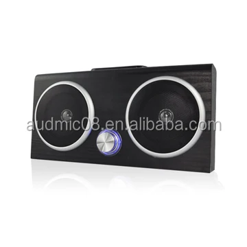 Популярное двойное 4 дюйма супер Bass беспроводной связи Bluetooth портативный открытый вечерние спикер мультимедиа Usb Aux Fm радио динамик для ноутбука