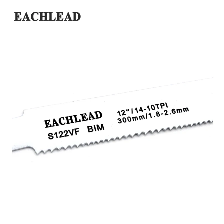 Electric Reciprocating saw accessories Reciprocating saw blades Code S122VF 14-10tpi cut wood with nails/metal