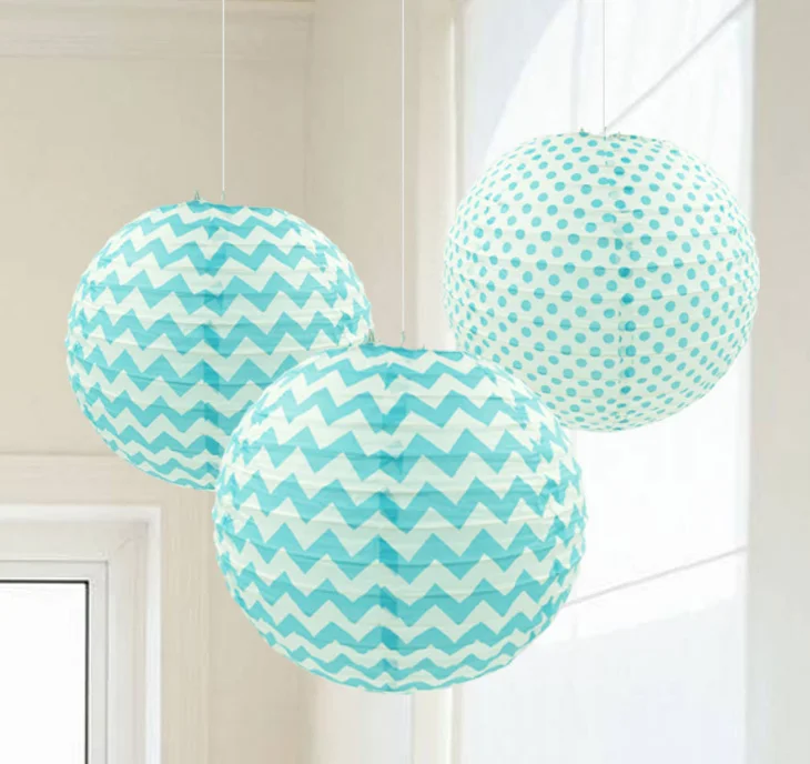 
Goods in the stock colorful round 10inch paper latern for party decoration 