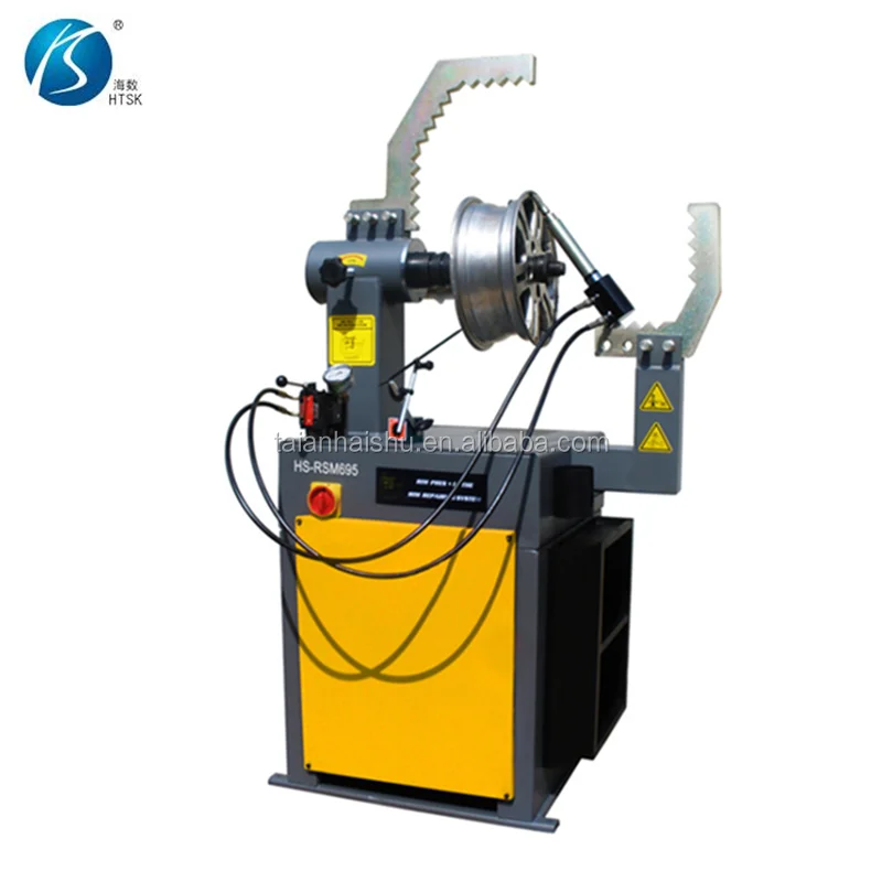 Alloy car wheel repair rim straightening machine RSM695