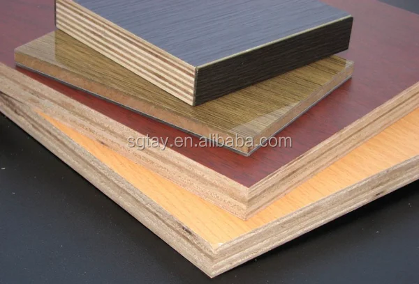 Lowest price 15-20mm melamine plywood board poplar core form Shandong factory