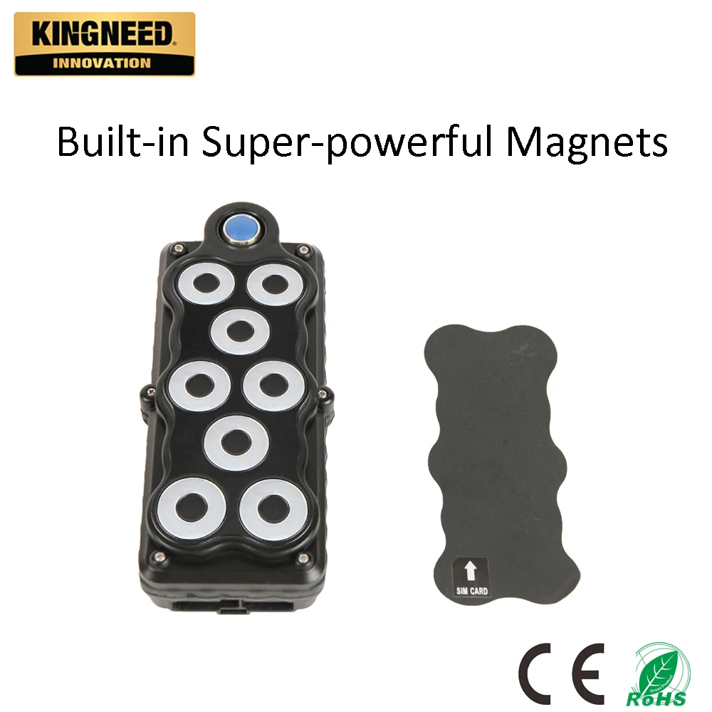 KINGNEED TK05SG magnet car vehicle trucks container waterproof anti lost offline sun solar powered 3g gps tracker