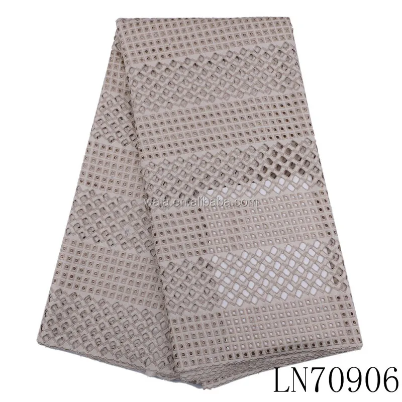 LN70906 latest saree design 2017 polish lace fabric african swiss voile for lady dress