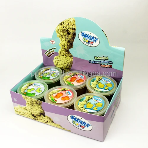 Educational Toy colored Play magic sand modelling smart sand