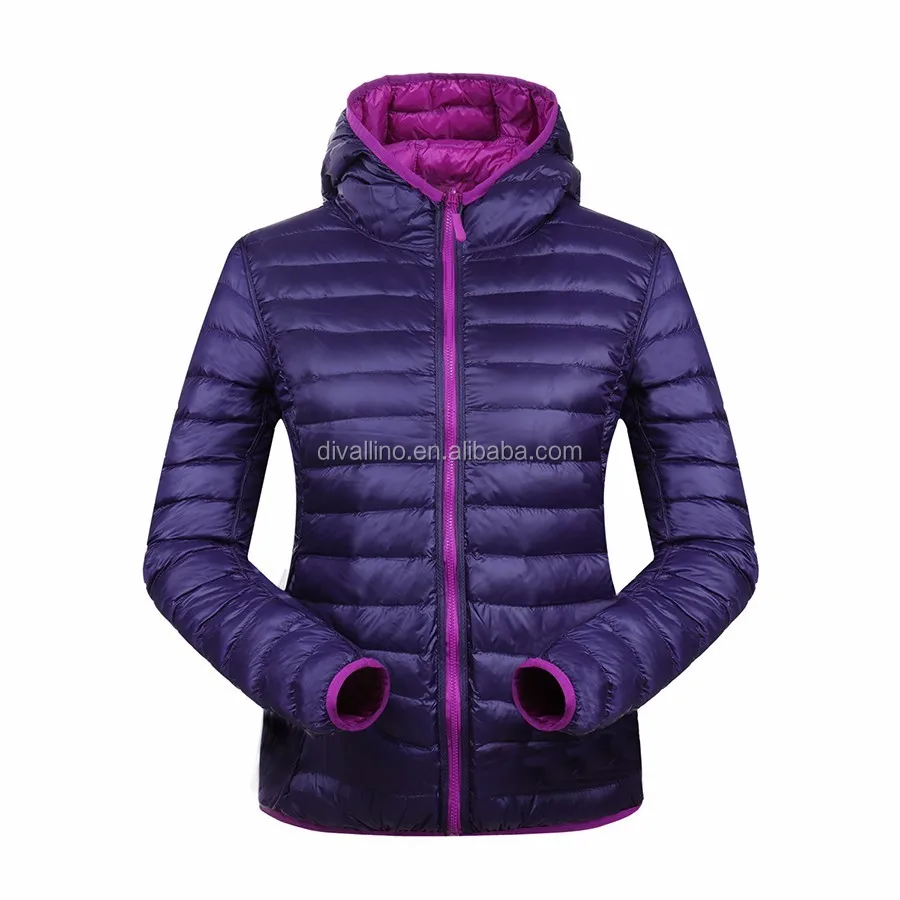 2018 One-stop Factory of Women Winter Duck Down Jacket with Factory Wholesale Prices