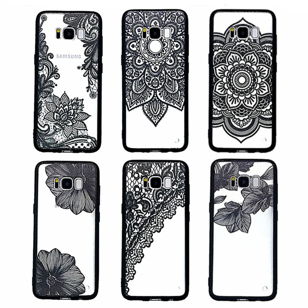 classic lace TPU PC cell phone Case For Samsung Galaxy S10 PLUS