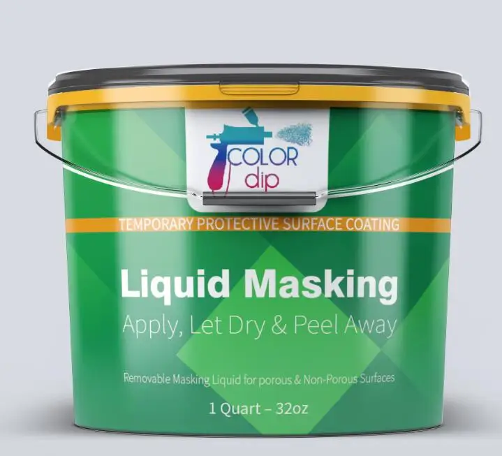 China factory peel tek liquid masking temporary protective rubber reelable coating tape sealant