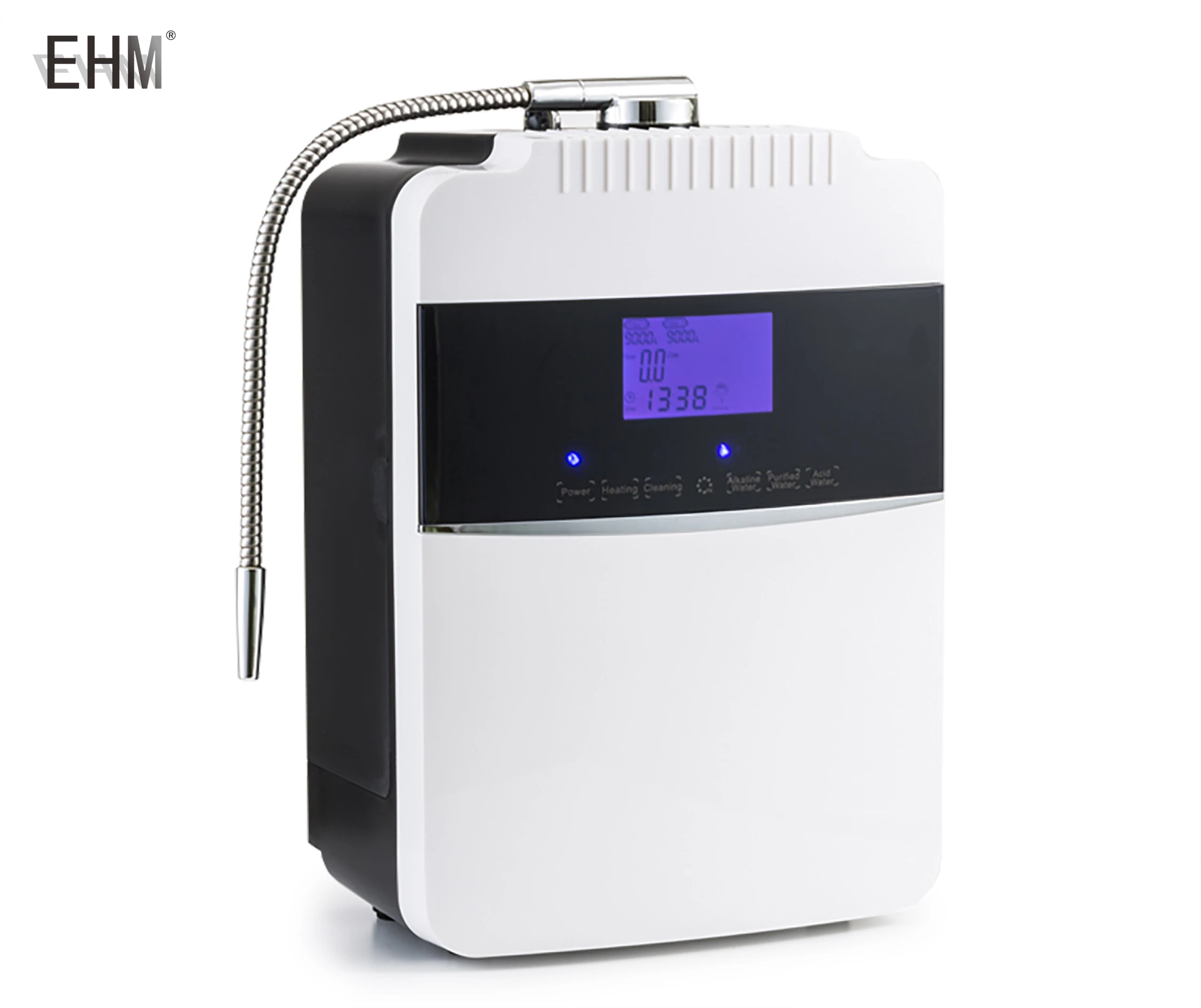 EHM  water alkaline machine with heating  system /water ionizer