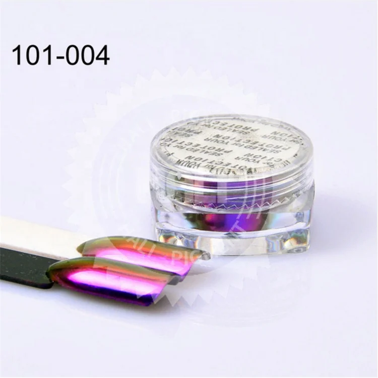 19 Colors Unicorn Aurora Neon Pigment Chameleon Pigment Powder Mirror Effect Chrome Rainbow Paint Powder Nails Art supplies