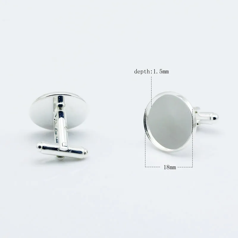 Запонки для ювелирных изделий Beadsnice ID8897, латунная запонка с пряжкой, диаметр 18 мм, ручная работа, продается ПК, модные мужские запонки для одежды