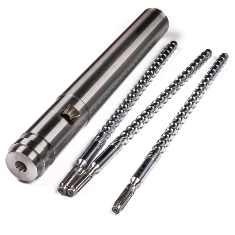 injection molding machine barrel and screw for shoes sole
